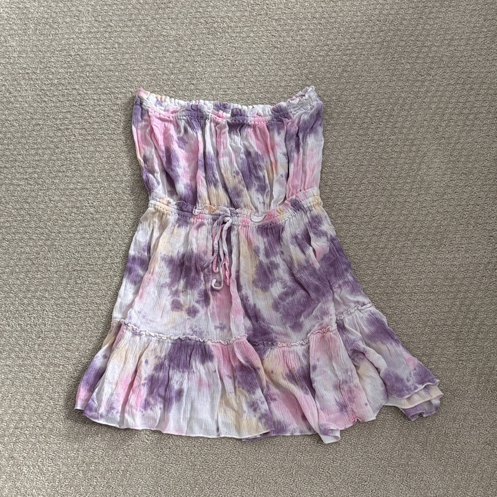 Strapless dress